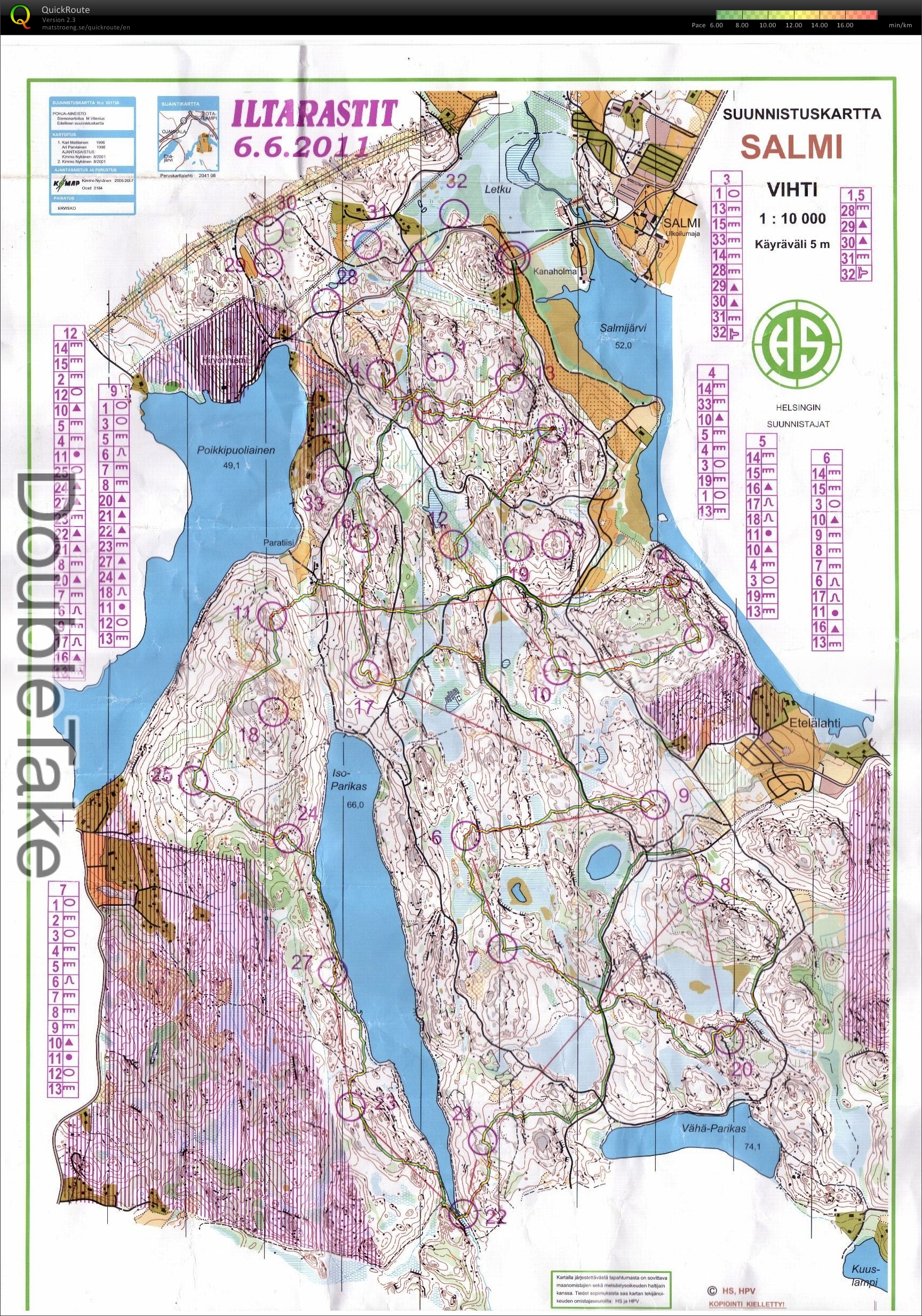 Iltarastit pitkä 12km (06/06/2011)