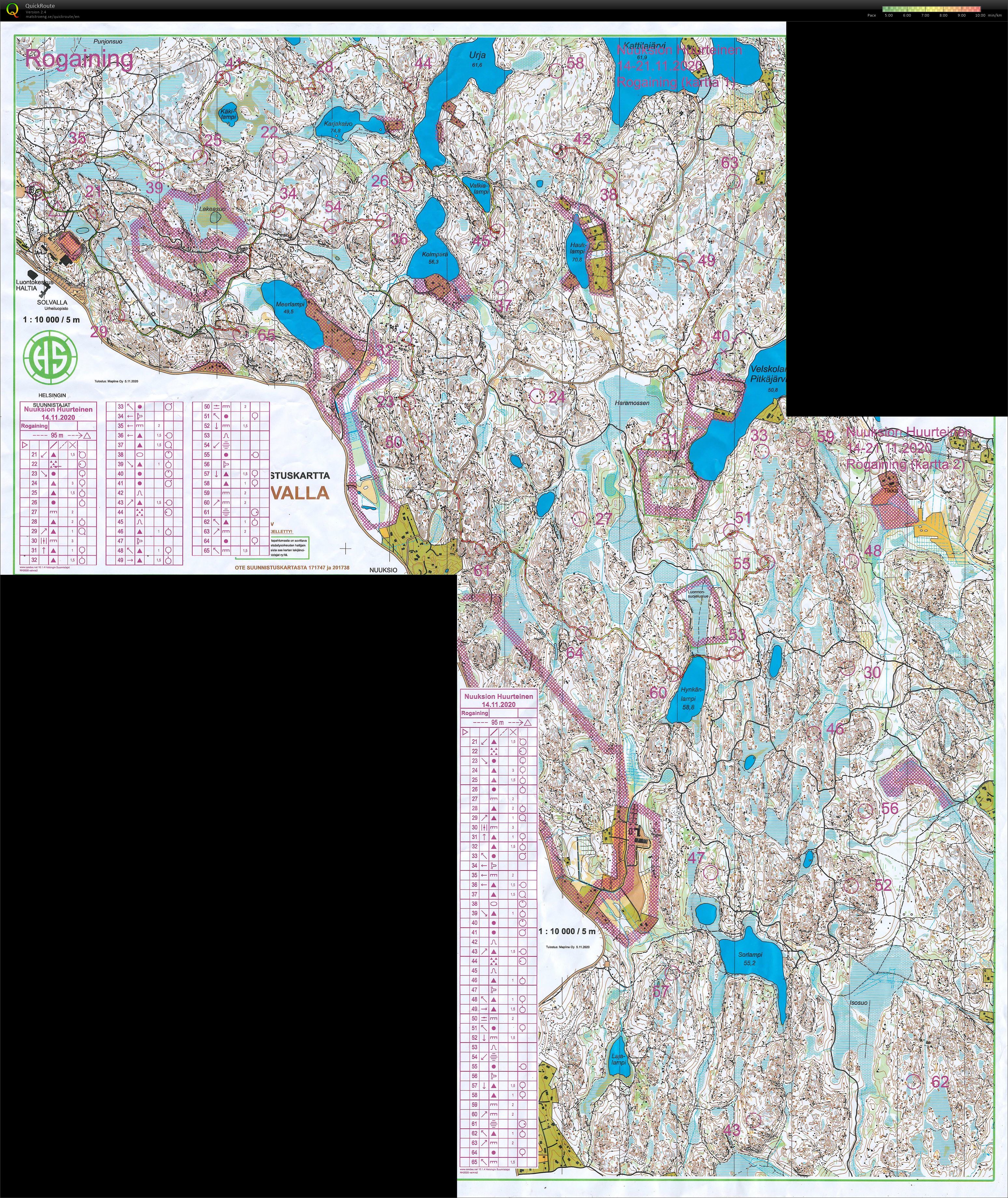 Nuuksio Huurteinen (2020-11-14)